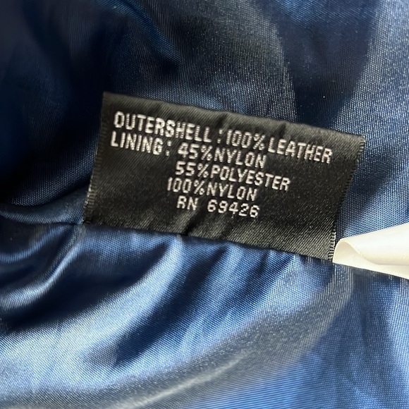 Wilson’s Leather jacket black small - Picture 8 of 13